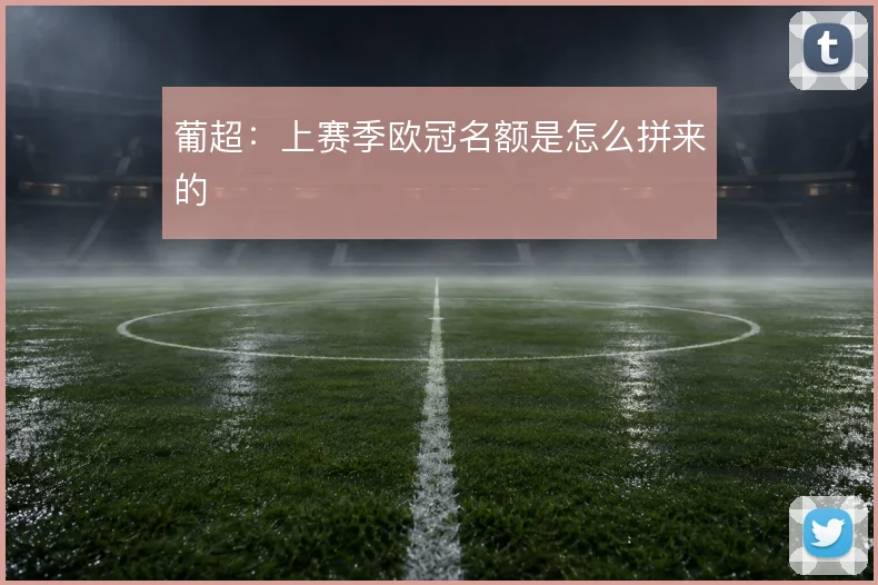 葡超：上赛季欧冠名额是怎么拼来的